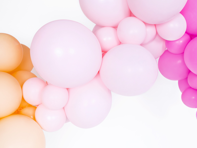 Balony Strong 27cm, Pastel Pale Pink (1 op. / 100 szt.)