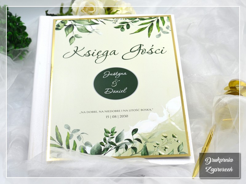 Księga gości personalizowana BOTANICAL