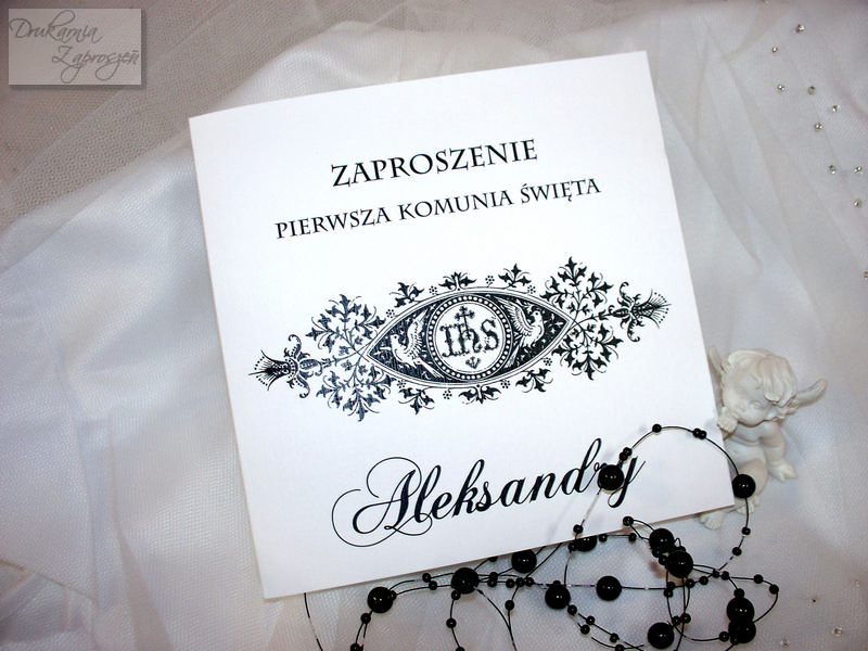 ELEGANT- Zaproszenie na Komunię