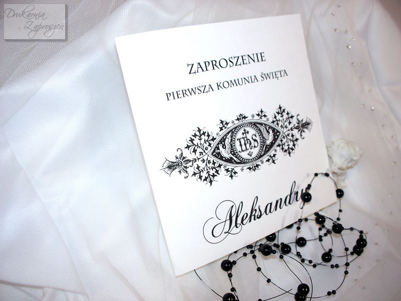 ELEGANT- Zaproszenie na Komunię