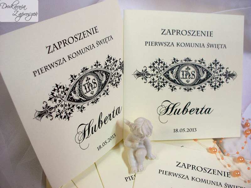 ELEGANT- Zaproszenie na Komunię