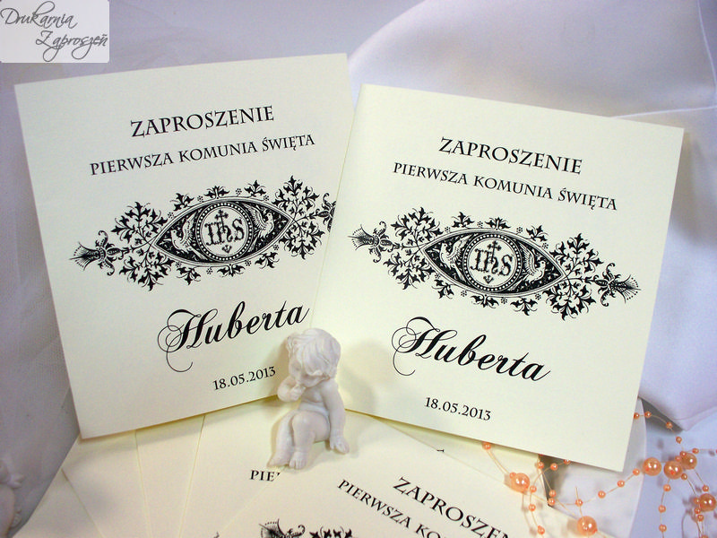 ELEGANT- Zaproszenie na Komunię