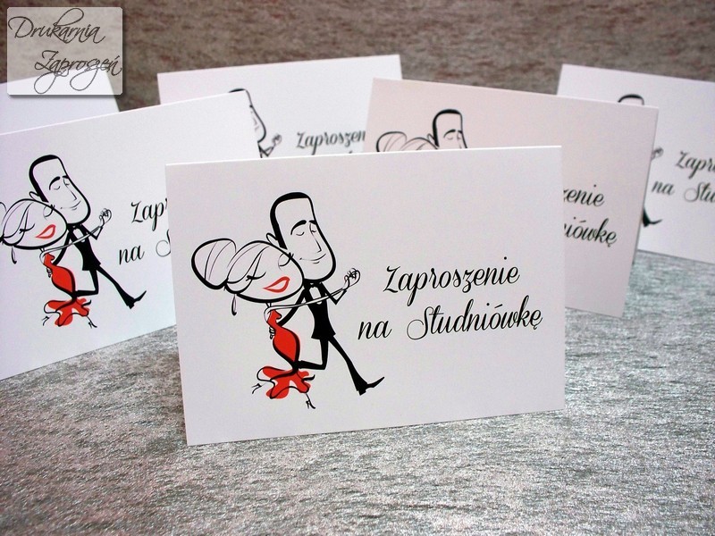 zaproszenia na studniówkę personalizowane TOSCA