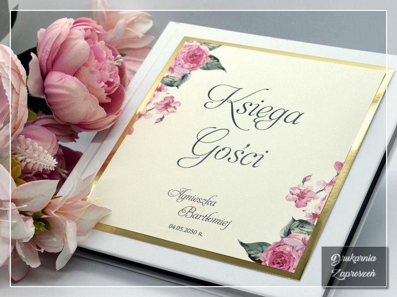 Księga gości personalizowana JULIA