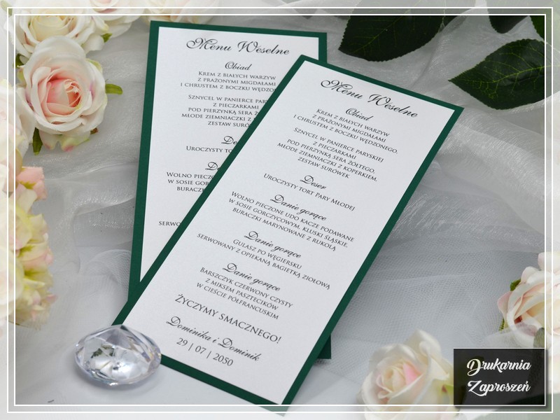 Menu weselne CASTOR