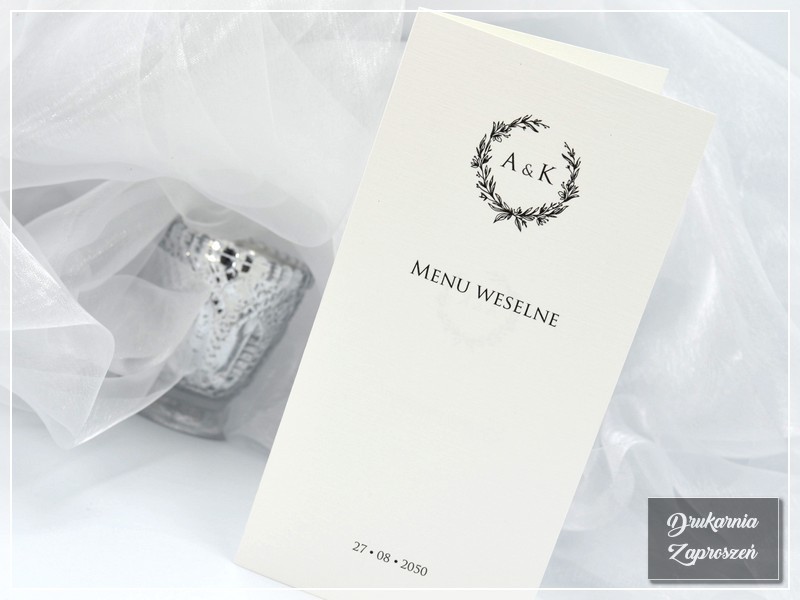 Menu weselne ELEGANZA