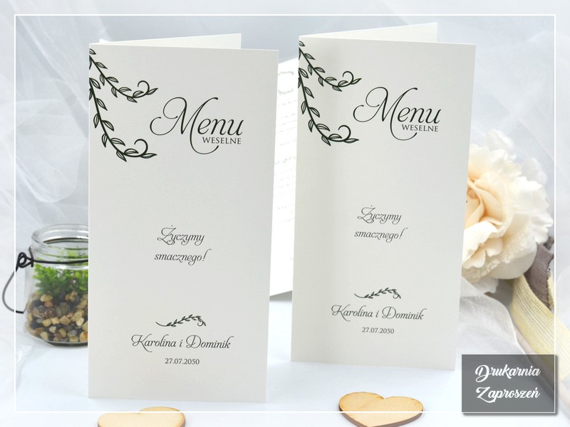 Menu weselne RUSTYKALNE