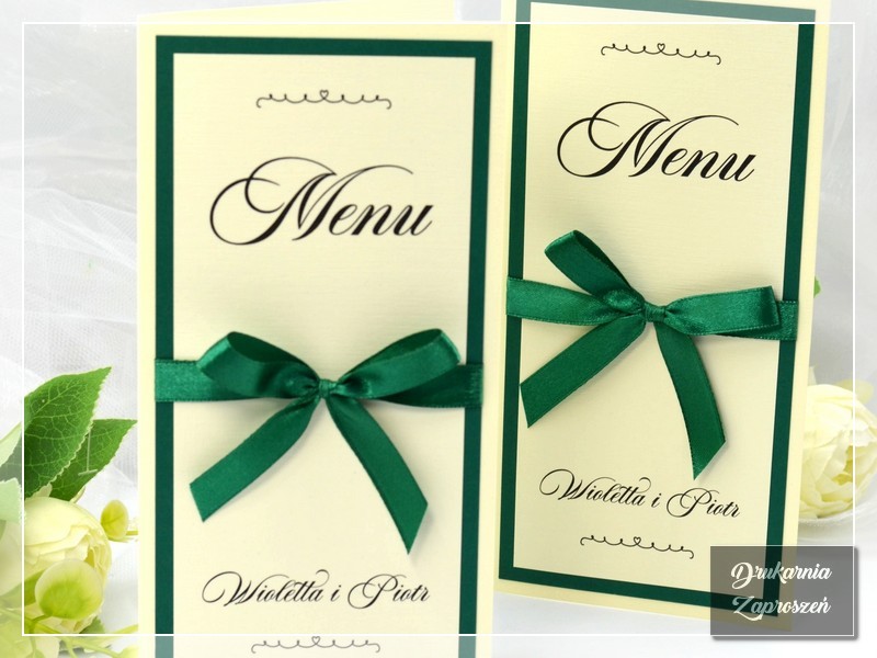 menu A'CARTE