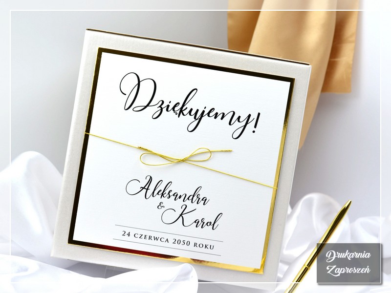 Pudełko na koperty Aleksandra Lux Drukarnia Zaproszeń
