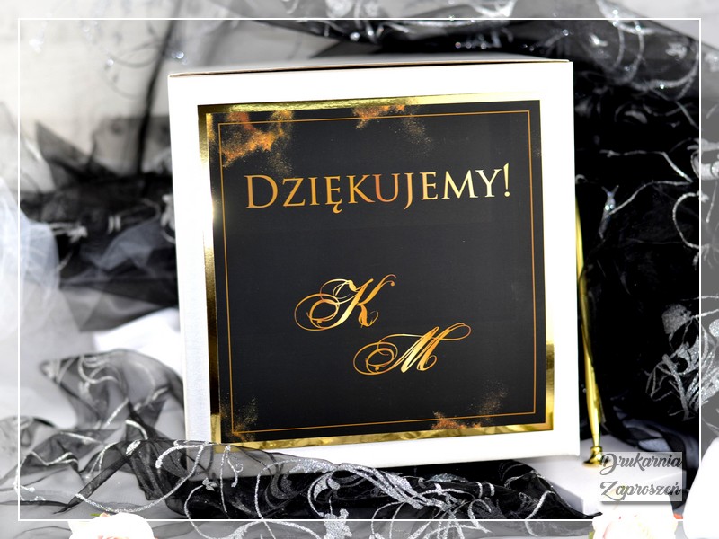 pudełko na koperty BOSKI ONYKS - Drukarnia Zaproszeń