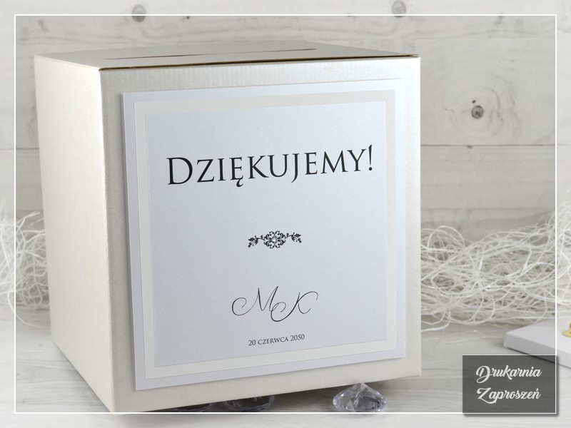 pudełko na koperty BEATRYCZE - Drukarnia Zaproszeń