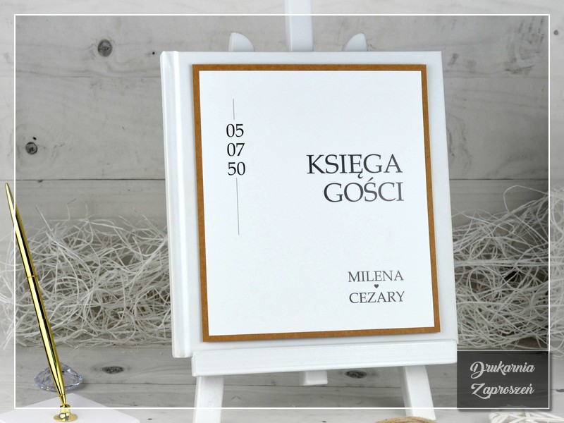 Księga gości EKO LOVE - - DRUKARNIA ZAPROSZEŃ