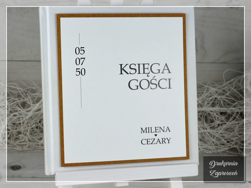 Księga gości EKO LOVE - - DRUKARNIA ZAPROSZEŃ