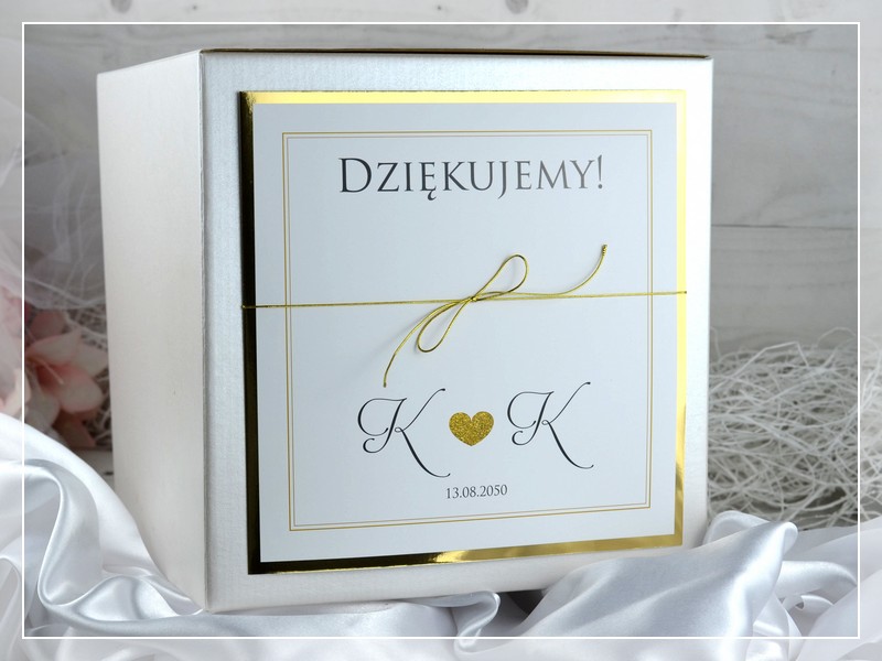 Pudełko na koperty FOTO 4, DRUKARNIA ZAPROSZEŃ