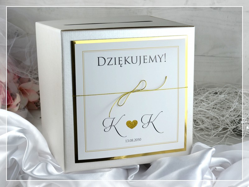 Pudełko na koperty FOTO 4, DRUKARNIA ZAPROSZEŃ