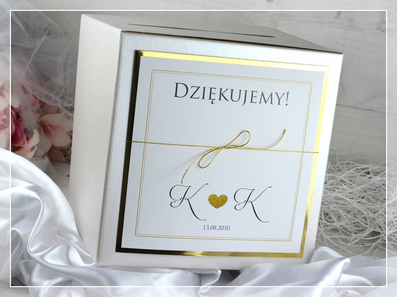 Pudełko na koperty FOTO 4, DRUKARNIA ZAPROSZEŃ