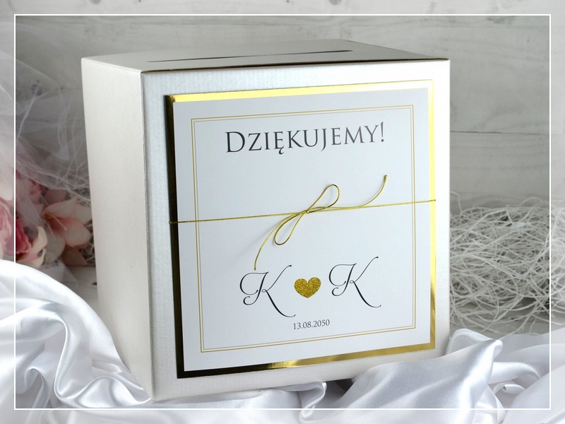 Pudełko na koperty FOTO 4, DRUKARNIA ZAPROSZEŃ