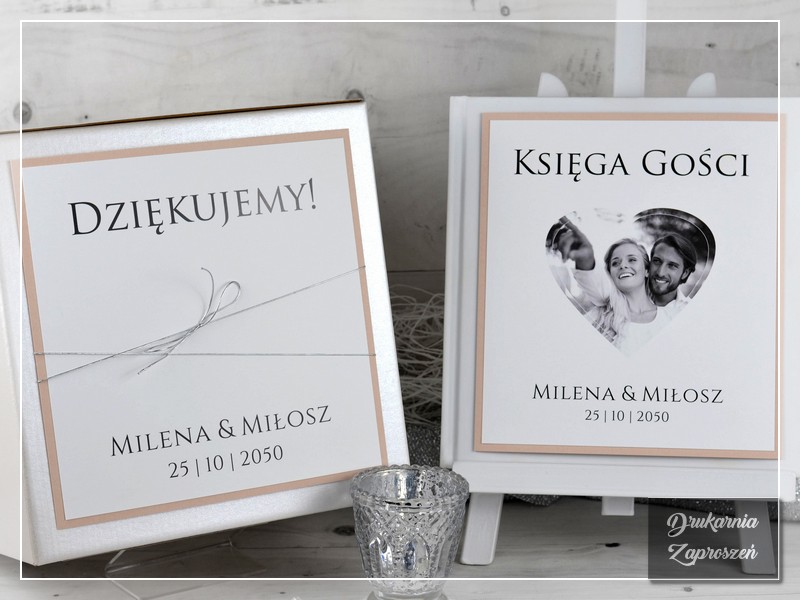Księga gości FOTO PREMIUM - księga gości ze zdjęciem, DRUKARNIA ZAPROSZEŃ
