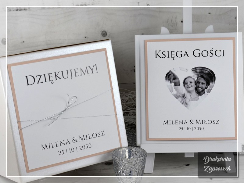 Pudełko na koperty FOTO PREMIUM, DRUKARNIA ZAPROSZEŃ