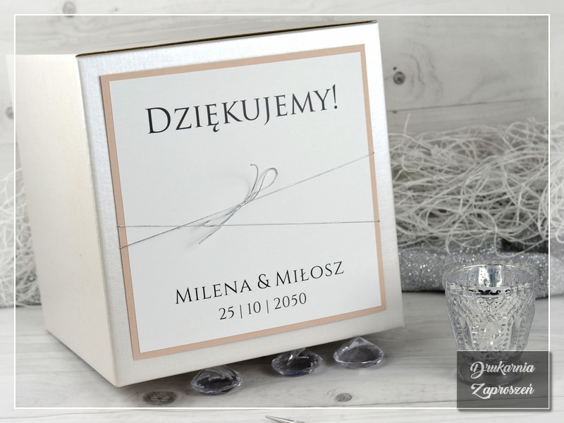 Pudełko na koperty FOTO PREMIUM, DRUKARNIA ZAPROSZEŃ