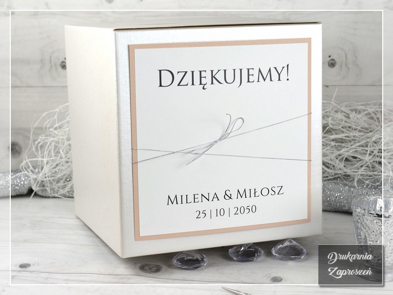 Pudełko na koperty FOTO PREMIUM, DRUKARNIA ZAPROSZEŃ