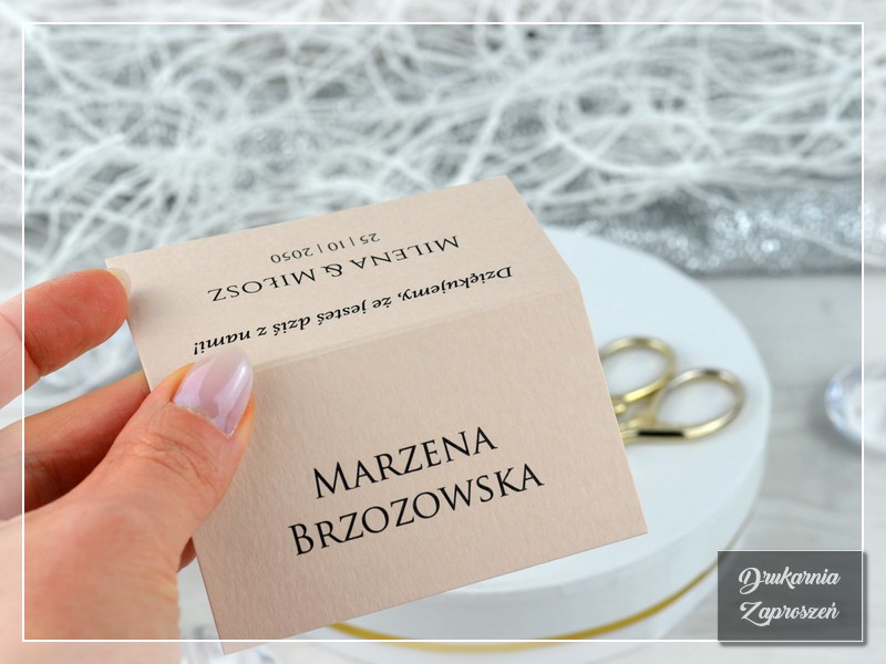 Winietki FOTO PREMIUM - winietki z kolekcji FOTO PREMIUM, wykonane na papierach wysokiej jakości - DRUKARNIA ZAPROSZEŃ