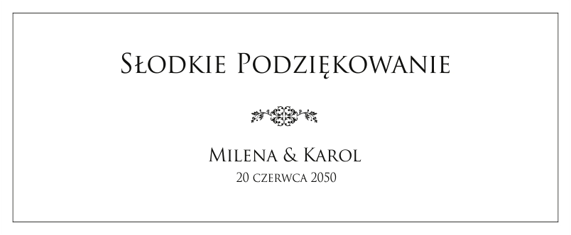 Personalizowane pudełka na ciasto Beatrycze Drukarnia Zaproszeń