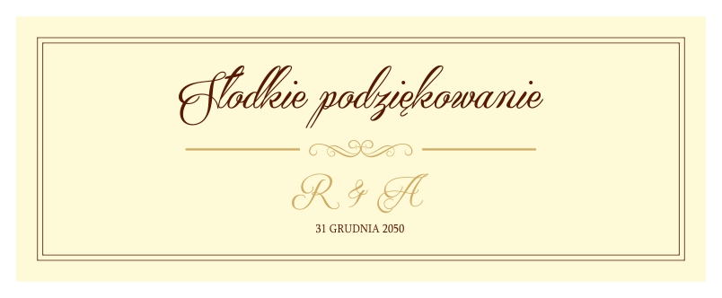 Personalizowane pudełka na ciasto Delia Drukarnia Zaproszeń