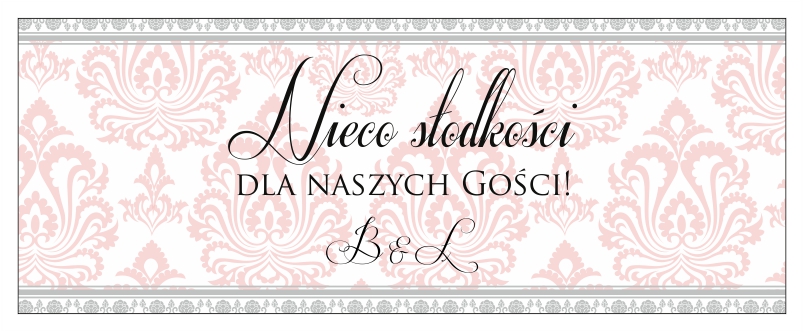 Personalizowane pudełka na ciasto Eliza Drukarnia Zaproszeń