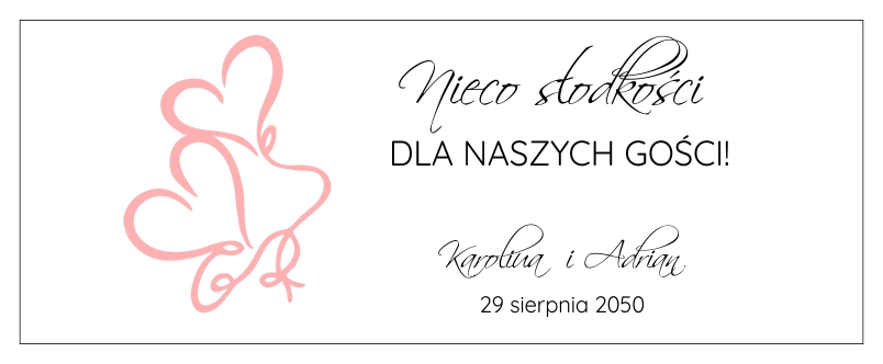 Personalizowane pudełka na ciasto Jowita Drukarnia Zaproszeń