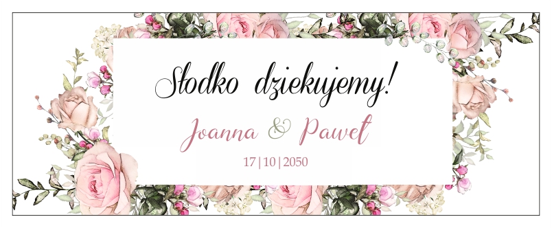 Personalizowane pudełka na ciasto Laura Drukarnia Zaproszeń