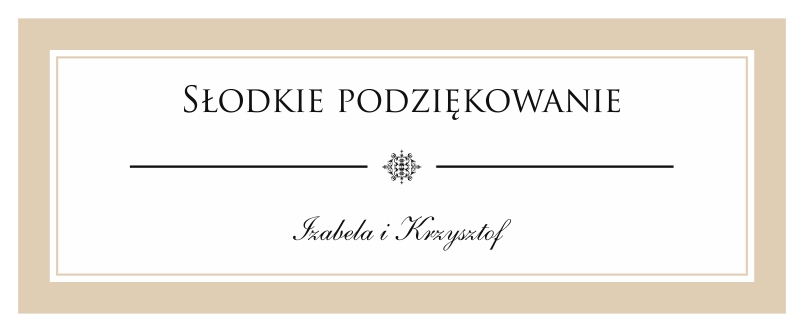 Personalizowane pudełka na ciasto Oliwia Drukarnia Zaproszeń